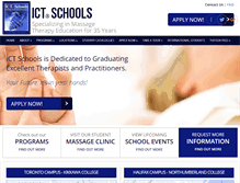 Tablet Screenshot of ictschools.com